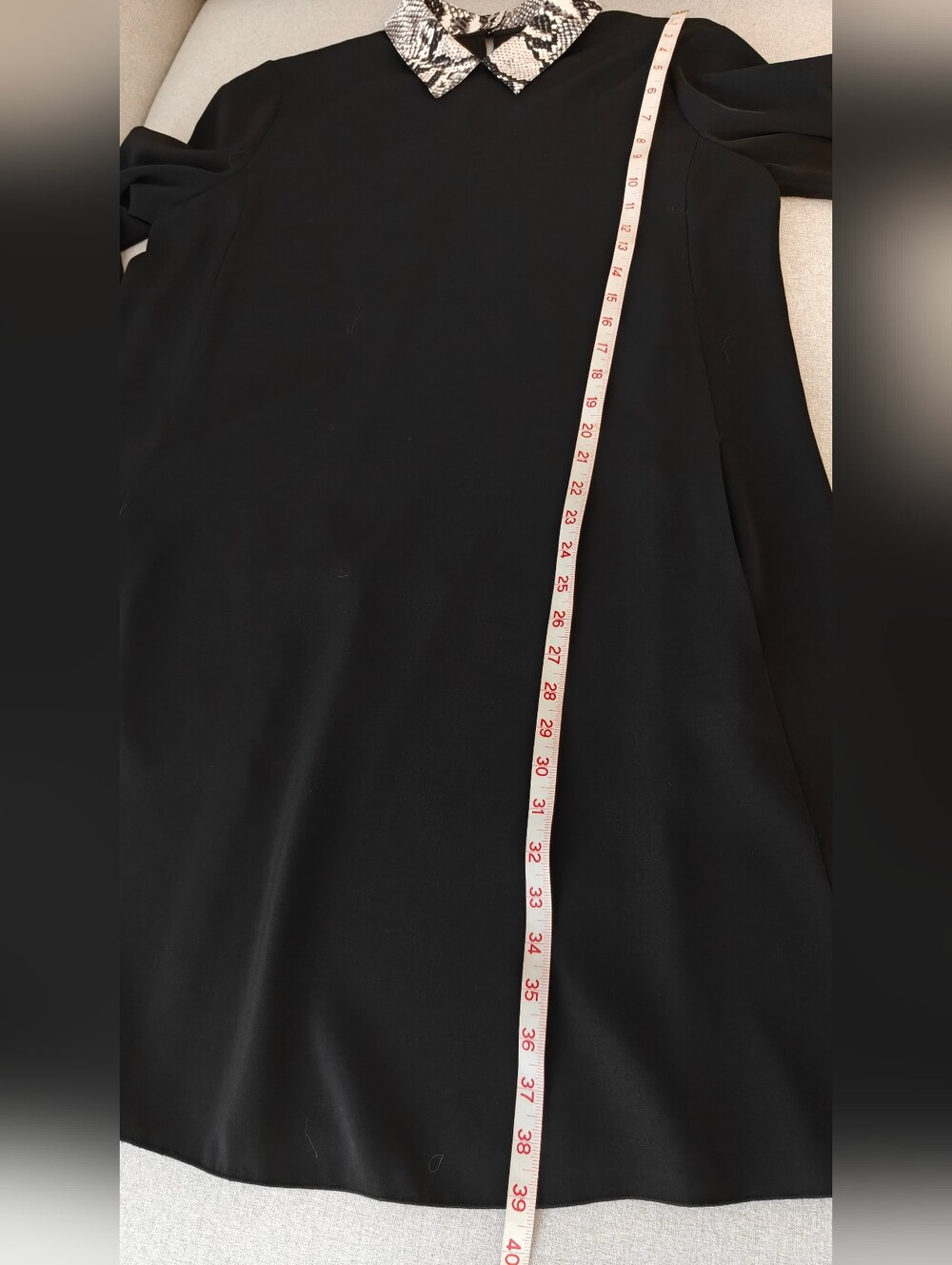 New Marc Aurel Black Shift Dress Size 42 (US 10-12) - Picture 3 of 10